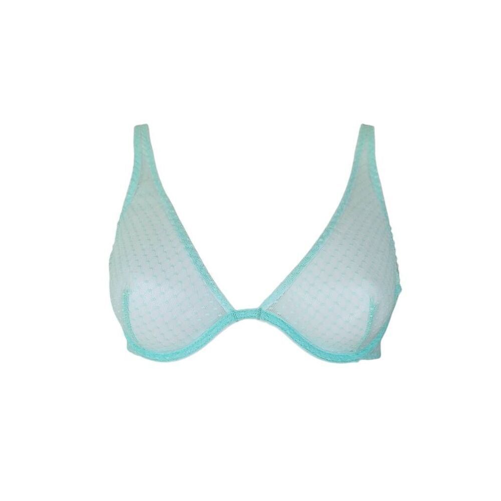 y2k mesh balconette bra